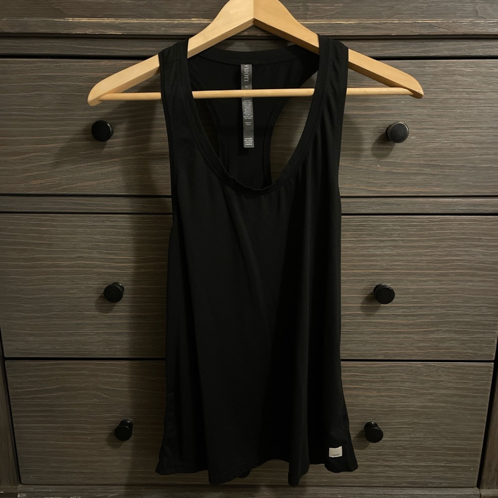 VUORI- Black Sleeveless Women's Top
